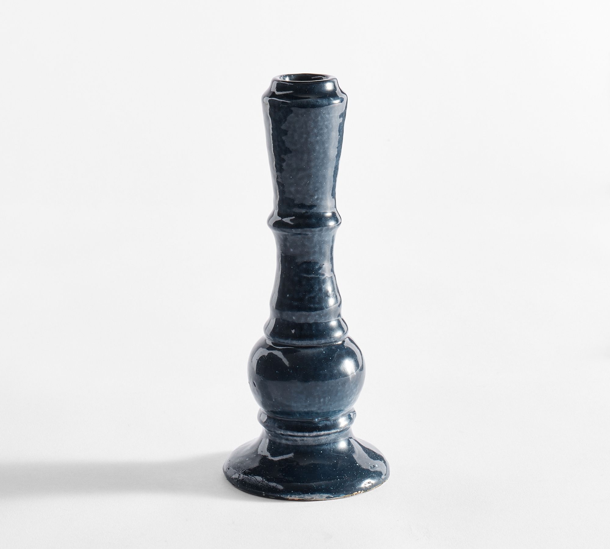 Handcrafted Emery Ceramic Candlestick