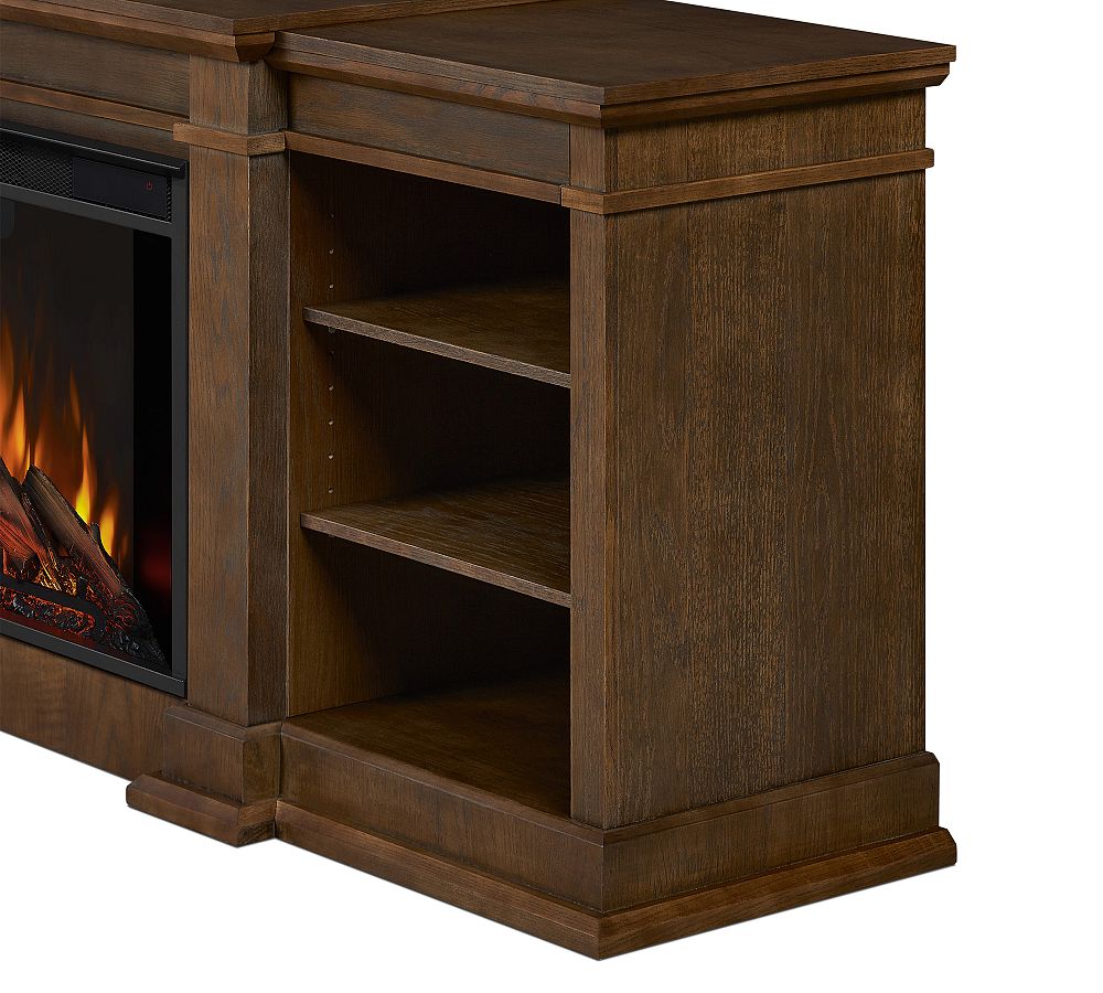 Lori Electric Fireplace Media Cabinet | Pottery Barn