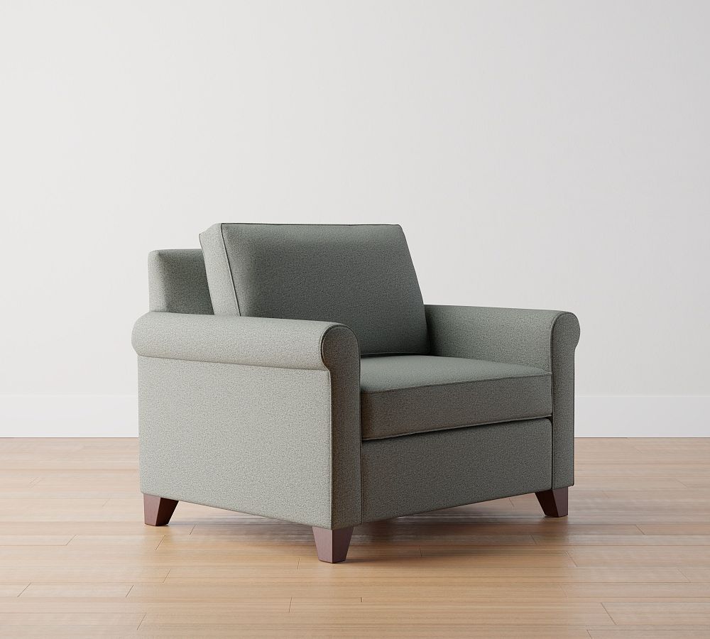 Cameron Roll Arm Chair and a Half Pottery Barn