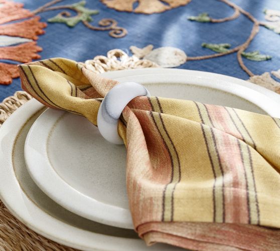 Pottery barn online antler napkin rings