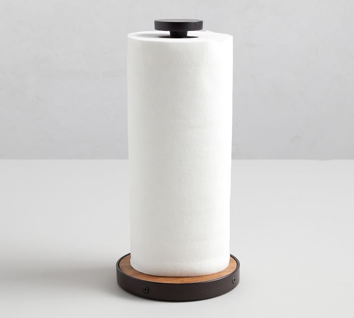 Chateau Wood Paper Towel Holder