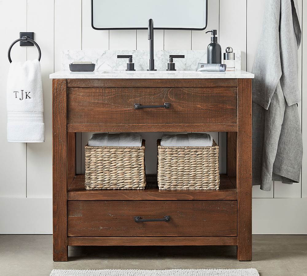 Paulsen 36&quot; Reclaimed Wood Single Sink Vanity