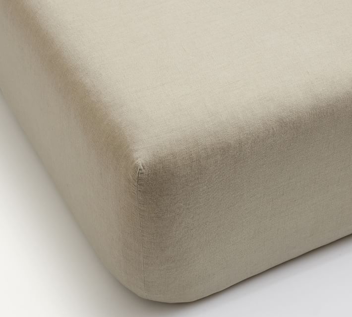 Belgian Flax Linen Fitted Sheet