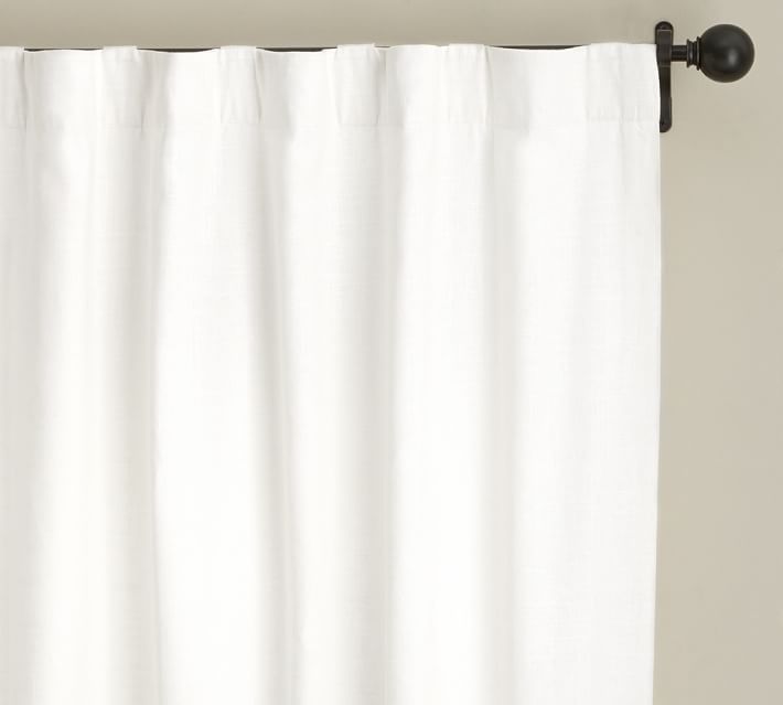 Emery Linen Grommet Blackout Curtain