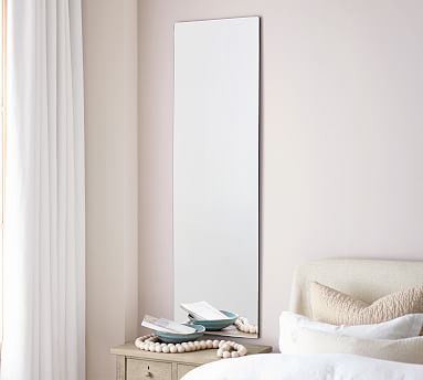 Frameless mirror deals cheap