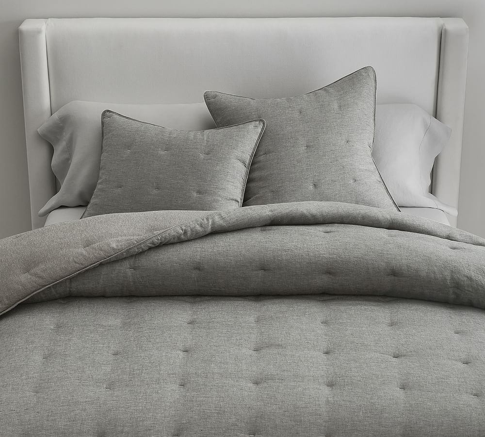 Belgian Flax Linen Comforter &amp; Shams