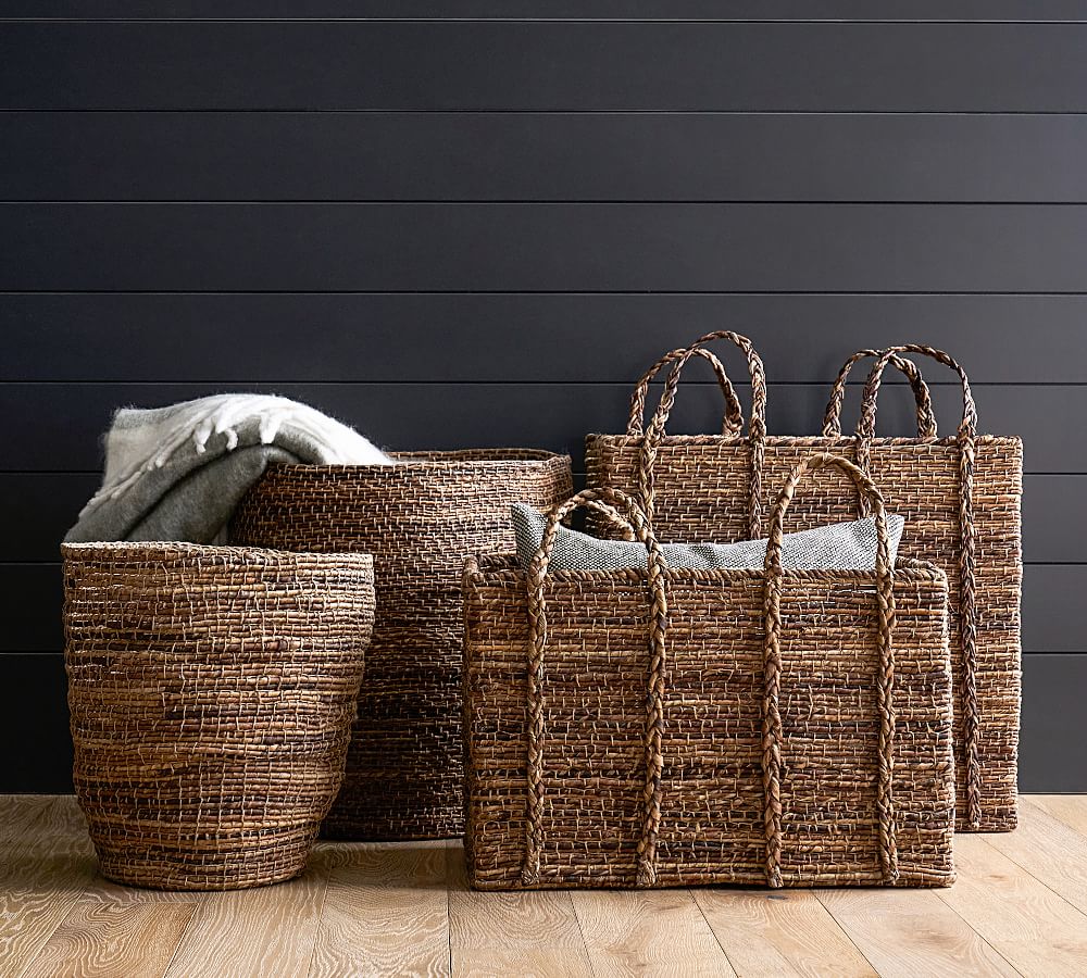 Wynne Coil Abaca Basket Collection