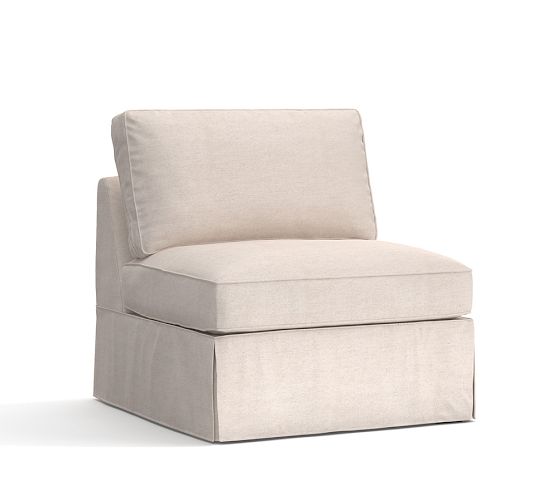Build Your Own PB Basic Slipcovered Sectional Pottery Barn