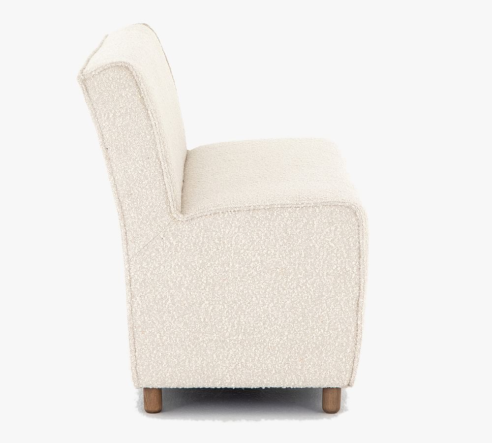 Loomis Upholstered Dining Bench Pottery Barn