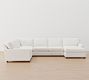 Turner Square Arm 4-Piece Chaise Sectional (140&quot;)