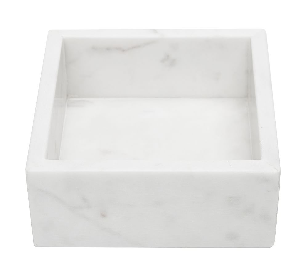 Caravan Marble Napkin Holder Tray, Square