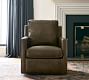 Duncan Leather Swivel Chair