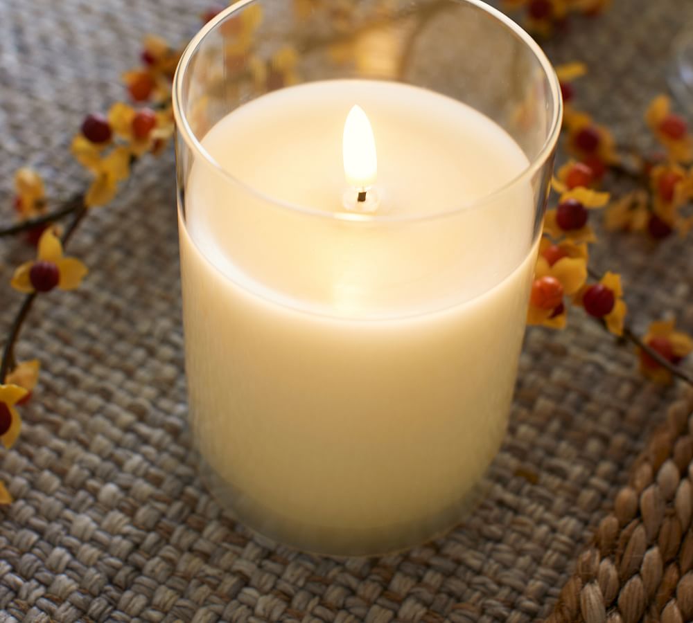 Radiance Flickering Flameless Candle Pottery Barn