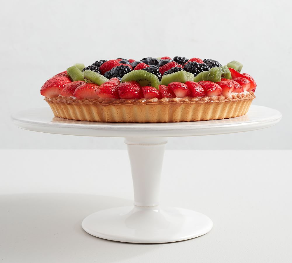 Cambria Handcrafted Stoneware Cake Stand