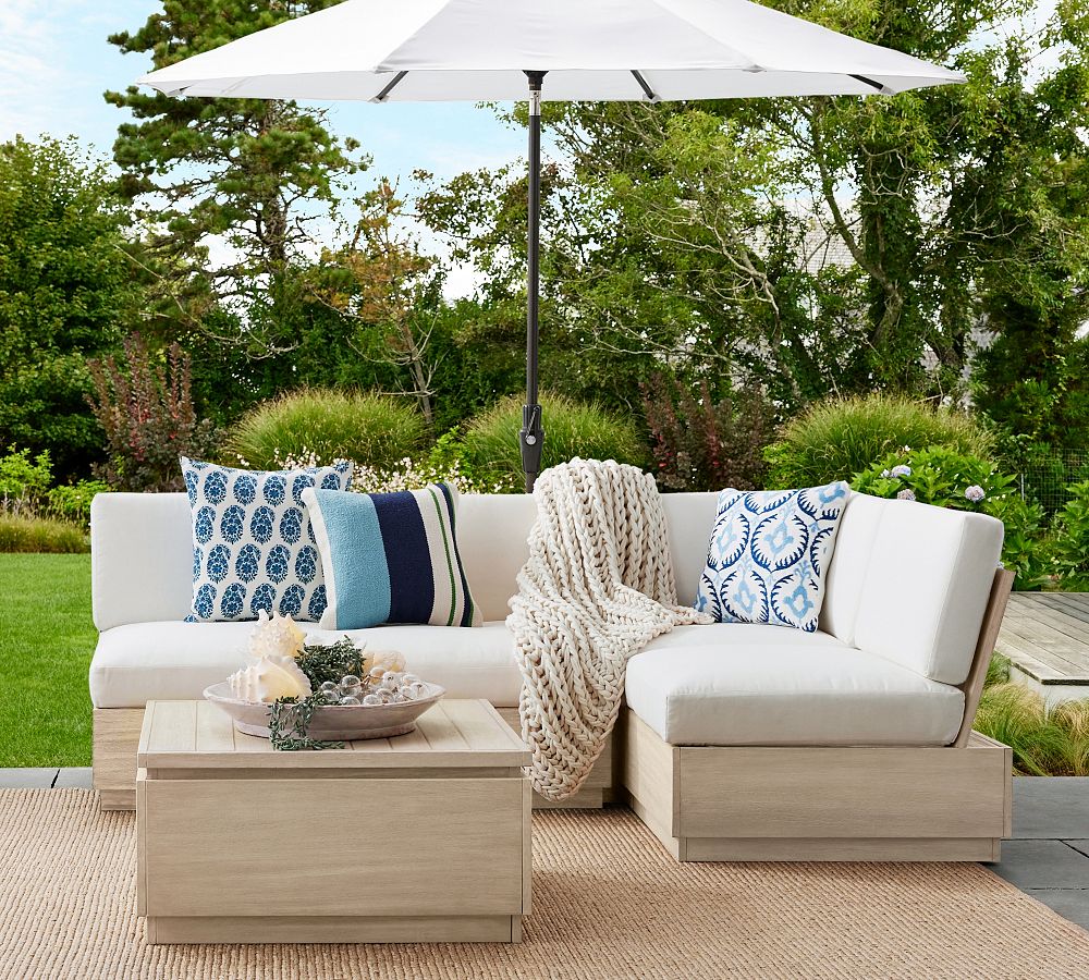 Platform discount outdoor sectional