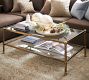 Everson Rectangular Glass Coffee Table (52&quot;)