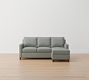Cameron Square Arm Reversible Sleeper Chaise Sectional - Storage Available (89&quot;)