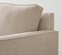 Cameron Square Arm Twin Sleeper Sofa with Memory Foam Mattress (54&quot;)