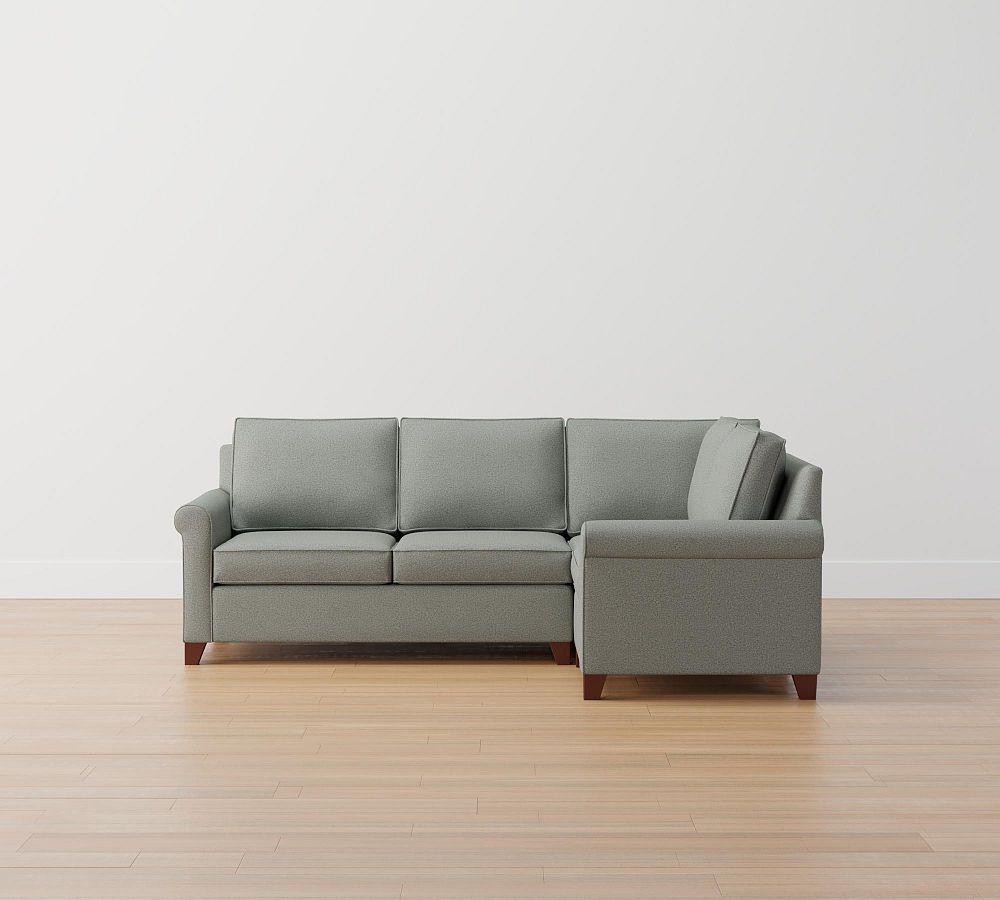 Cameron Roll Arm 3-Piece Sectional