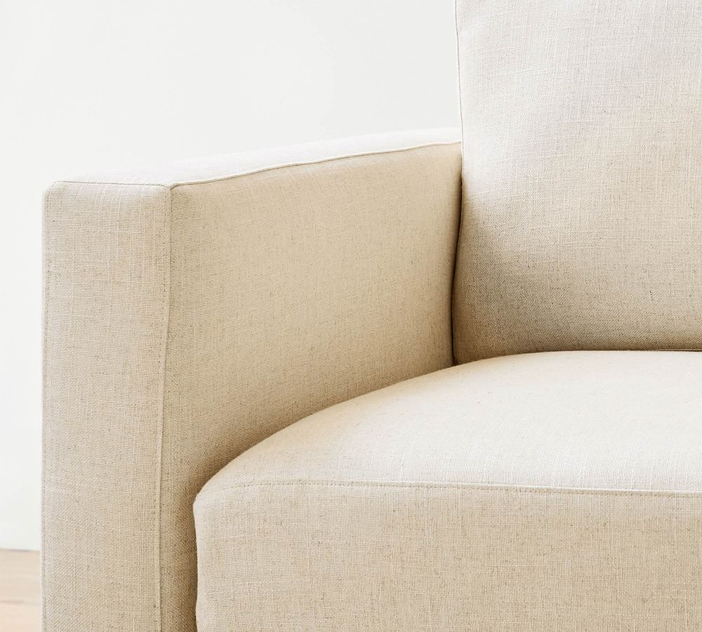 Jake Upholstered Sofa Pottery Barn