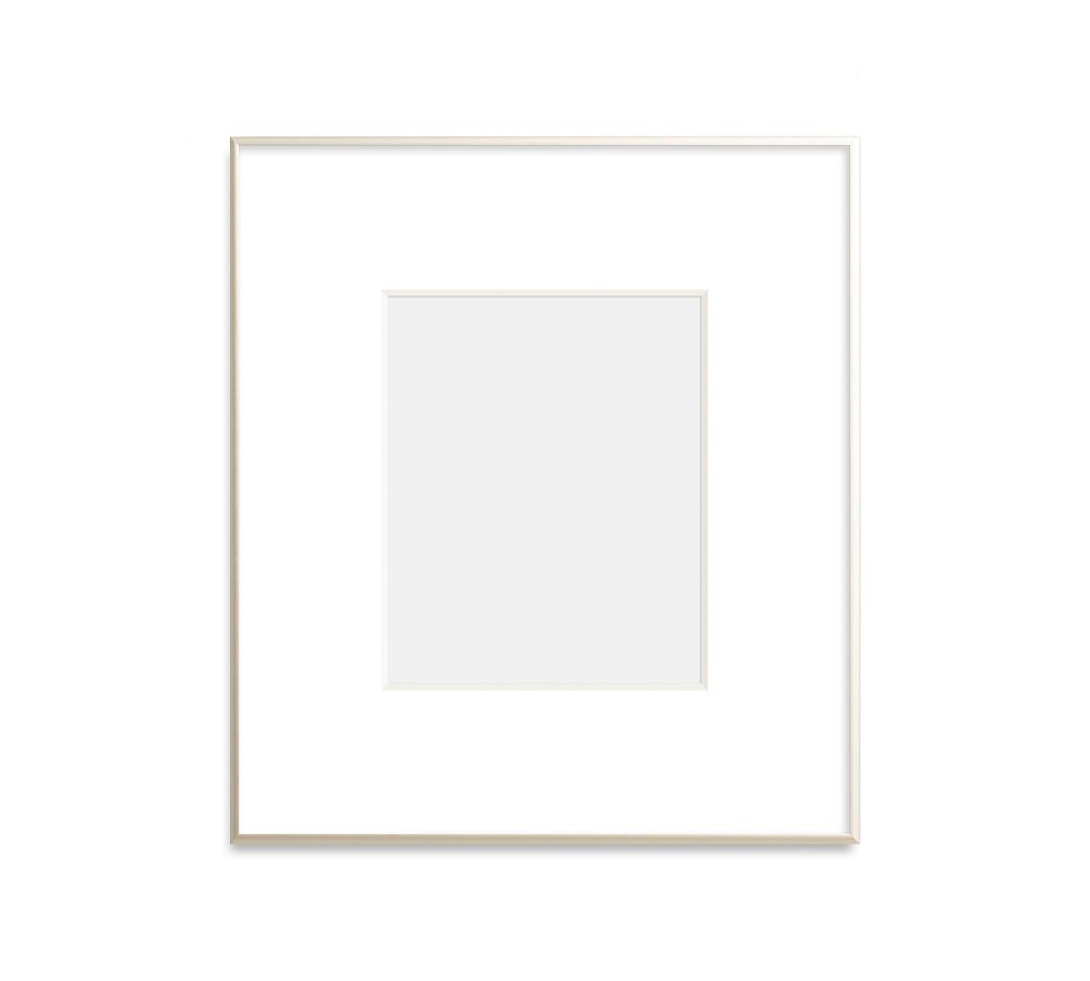 Thin Metal Gallery Frames With Mat