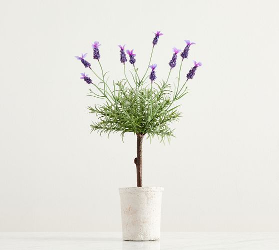 Large fake lavender plant  10 high artificial lavender plant