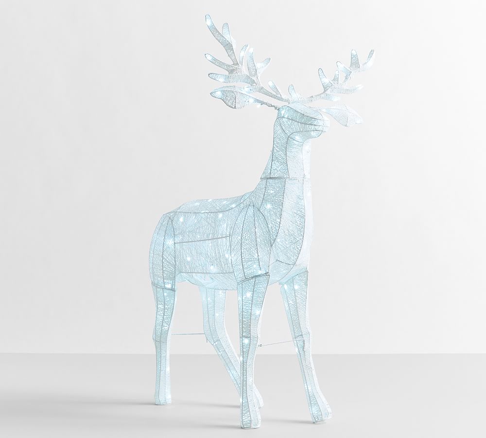 Harry Potter Patronus Stag and Deer Watercolor Shower Curtain by