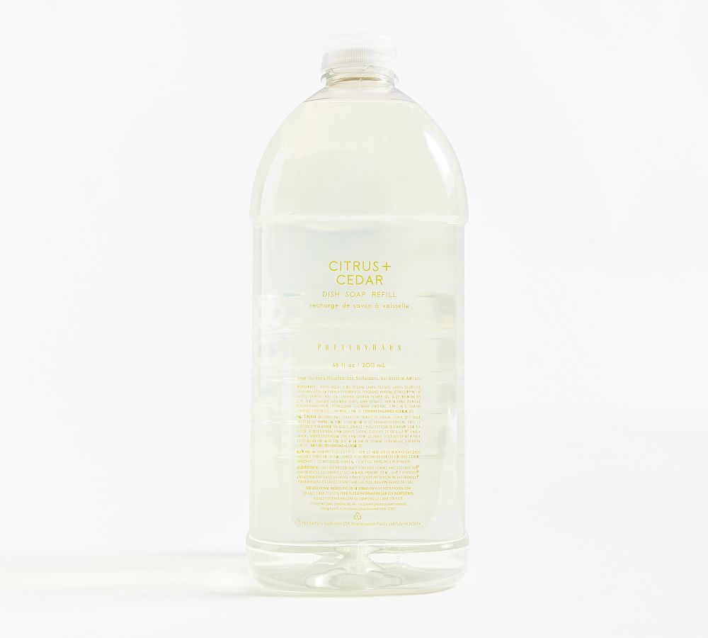 Homekeeping Dish Soap Refill, 68 oz. Citrus + Cedarwood Pottery Barn