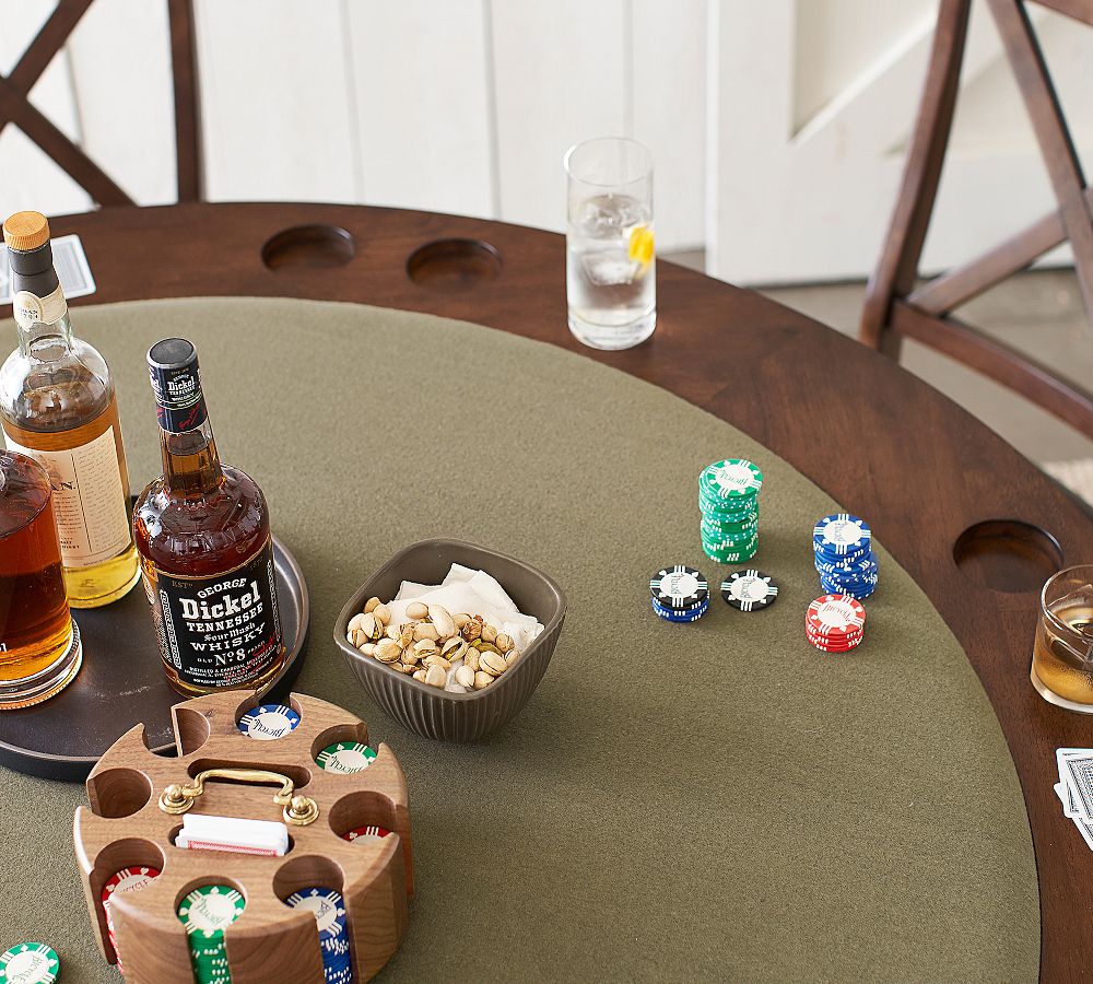 Pottery barn store poker table