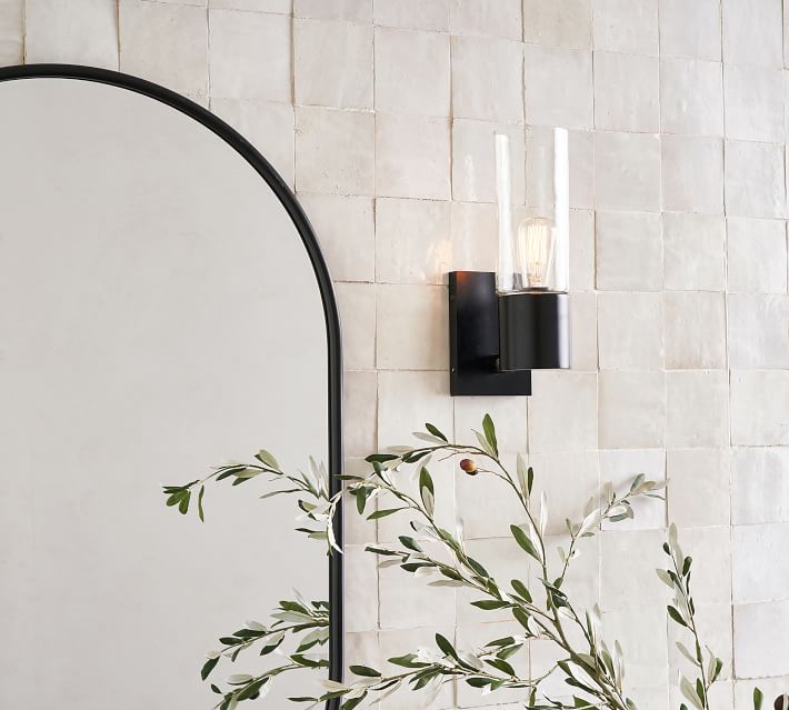 Pottery barn deals tube sconce