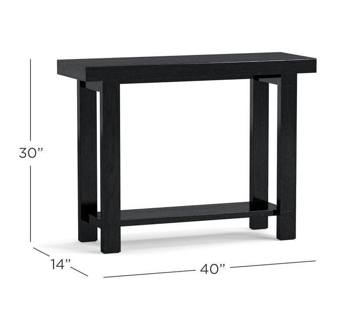 Pottery barn narrow console shop table