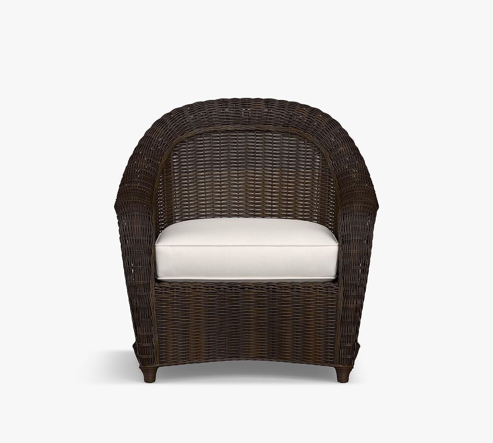 Wicker roll arm chair new arrivals