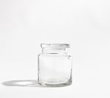 Pottery Barn Inspired Glass Bathroom Canisters for 1/3 the price!!