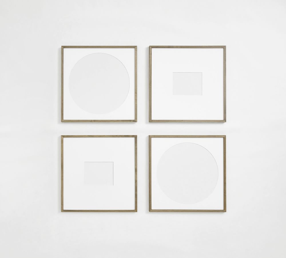 Wood Gallery Frames - Gray 25 x 25
