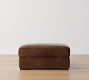 Turner Leather Storage Ottoman with Nailheads