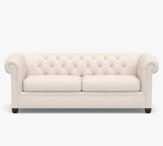 Rolled arm outlet sofa bed