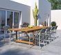 Pimenta 9-Piece Rectangular Dining Table with Garey Rope Dining Armchair Set