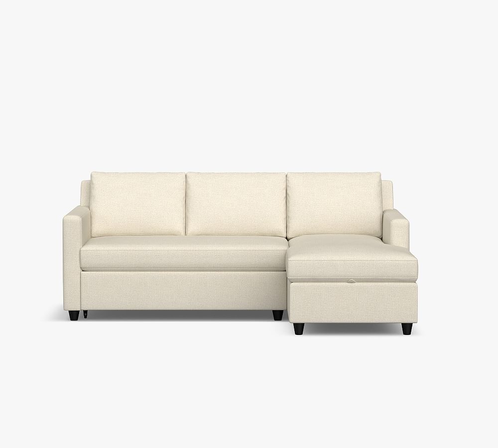 Sectional with deals trundle