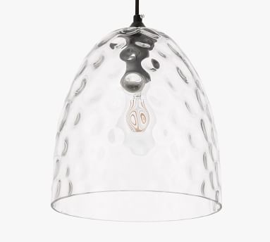 McHugh Iron & Glass Pendant | Pottery Barn