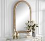 Nantucket Rattan Arched Wall Mirror