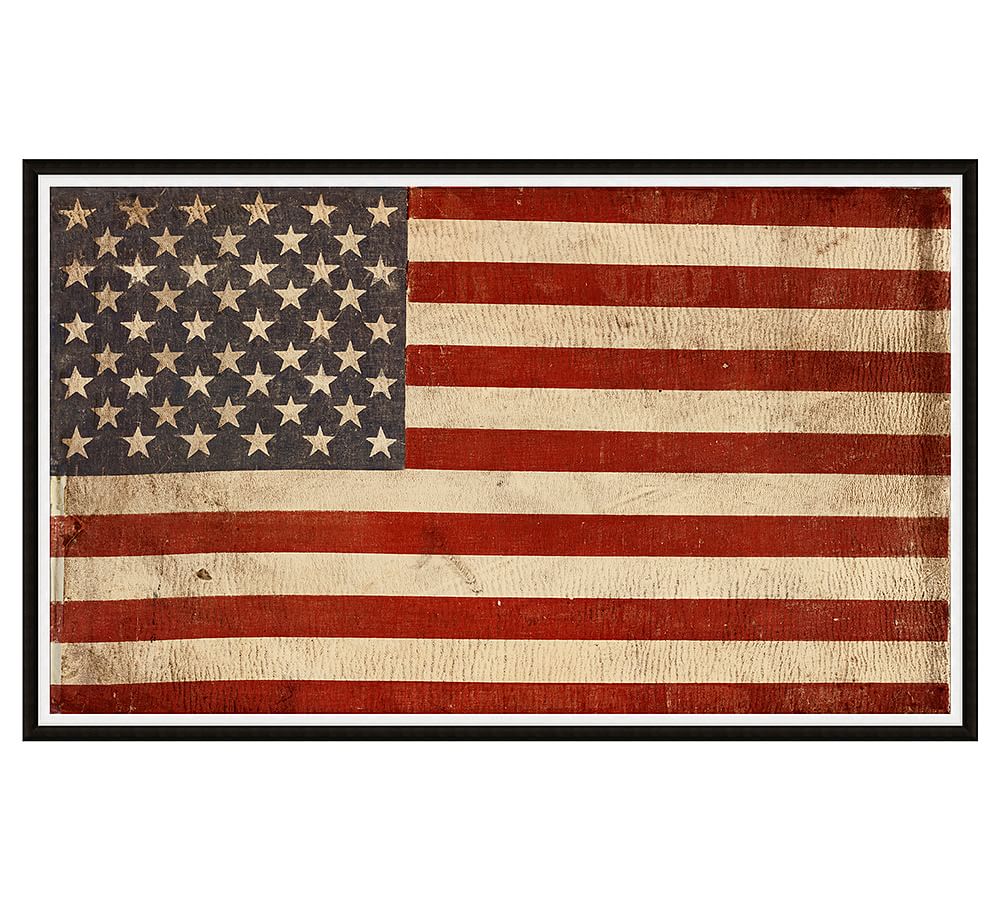 American Flag Framed Print