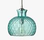 Burling Textured Glass Pendant | Pottery Barn