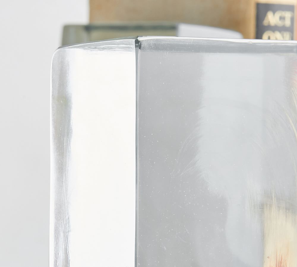 Glass Slab Bookends Pottery Barn