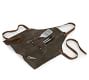Greenpoint Canvas BBQ Apron &amp; Grilling Utensil Set
