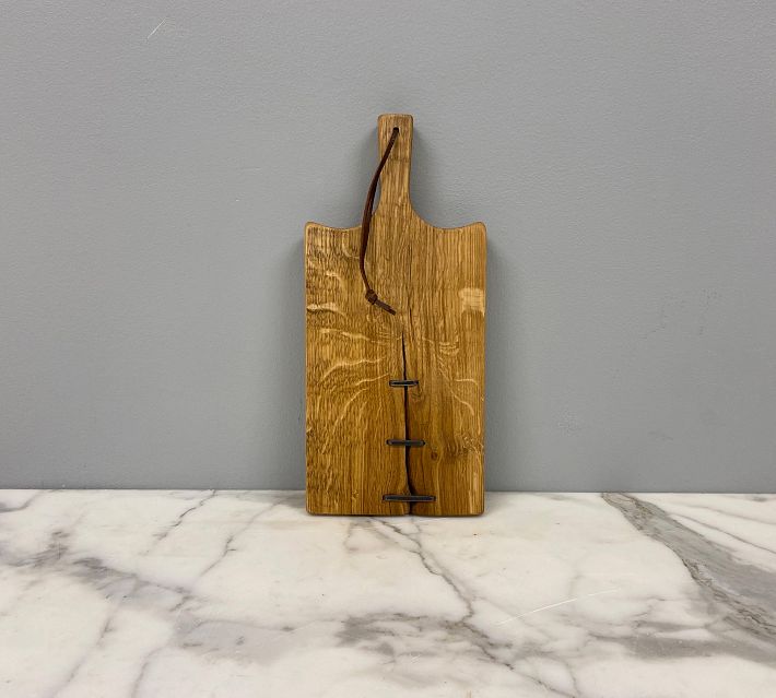 Handcrafted Reclaimed European Wood Decorative Paddle