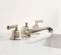 Hayden Lever Handle Widespread Bathroom Sink Faucet