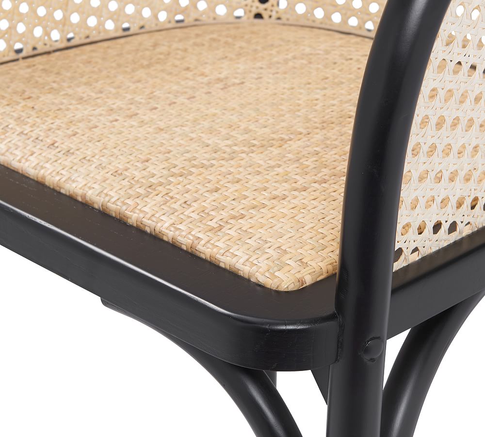 Barrel Back Cane Dining Armchair | Pottery Barn