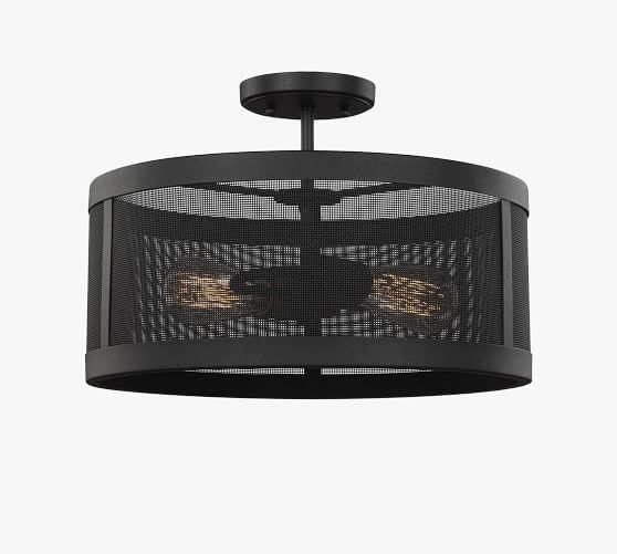 Gomez glass store flush mount