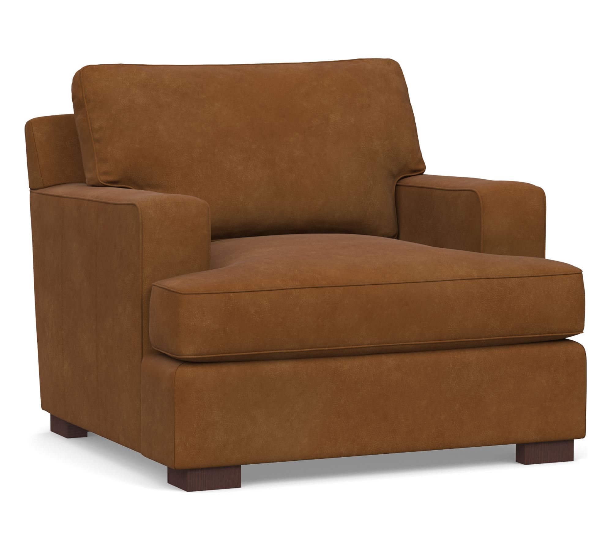 Townsend Square Arm Leather Chair