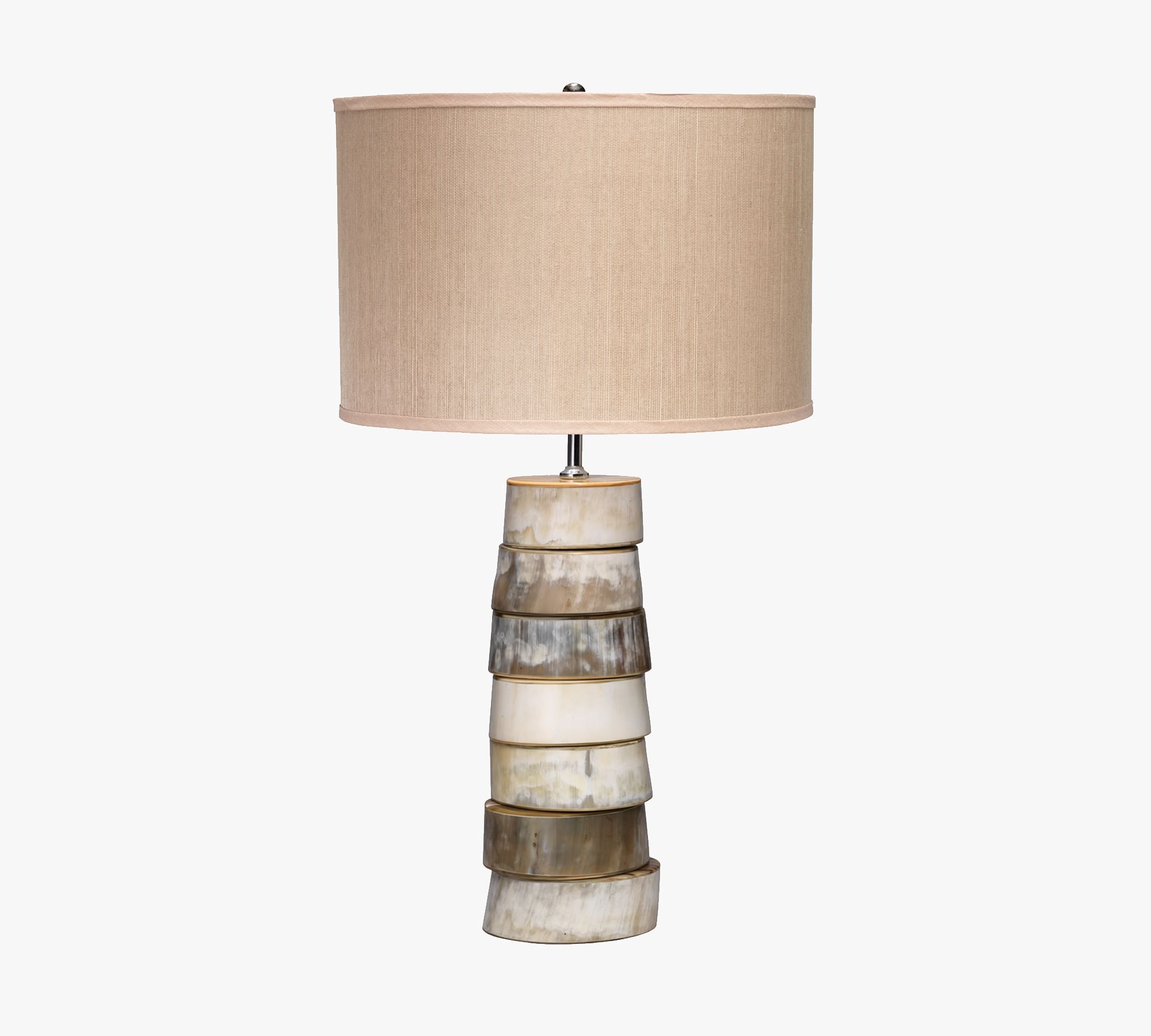Dupree Faux Horn Table Lamp (27")